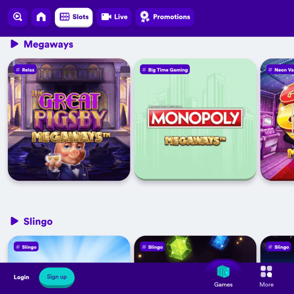 Casumo Casino Megaways games