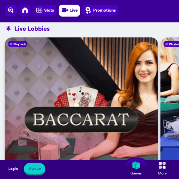 Casumo Casino live poker