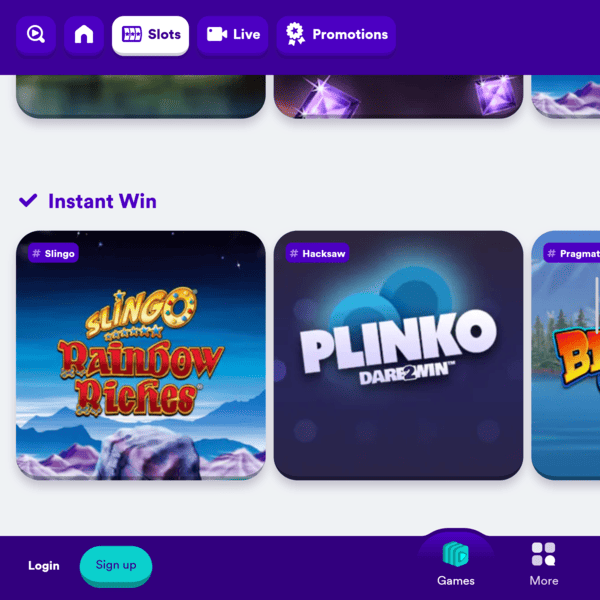 Casumo Casino Slingo games